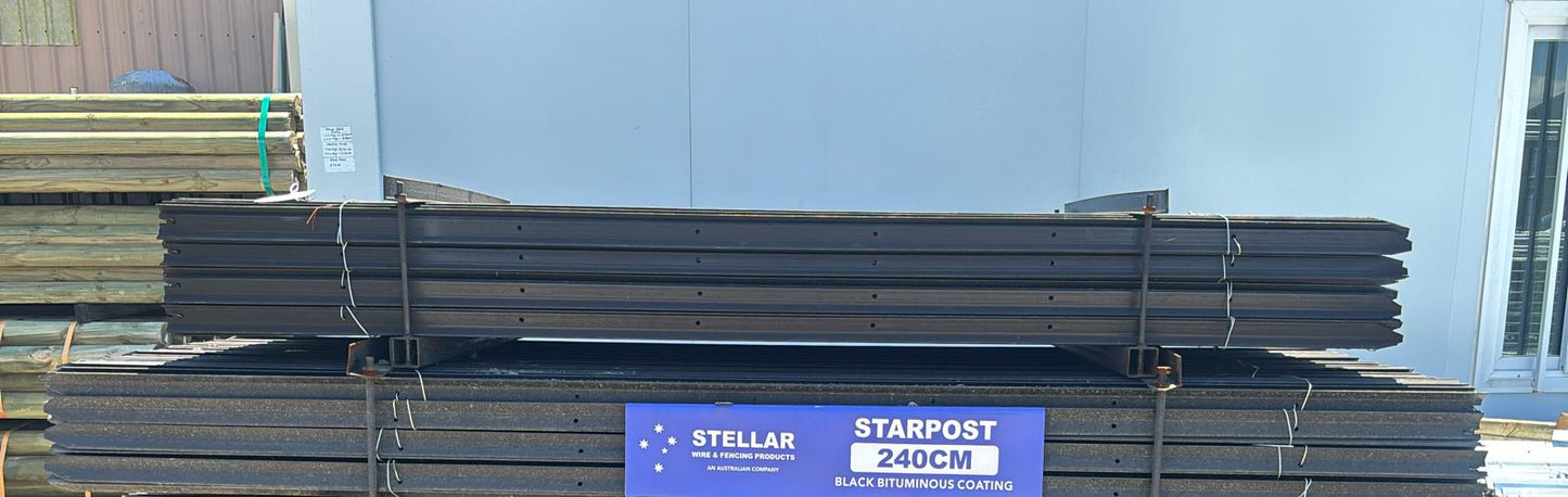 2.1H STAR PICKET BLACK