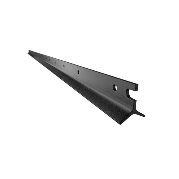 1.8M Black Steel Fence Post