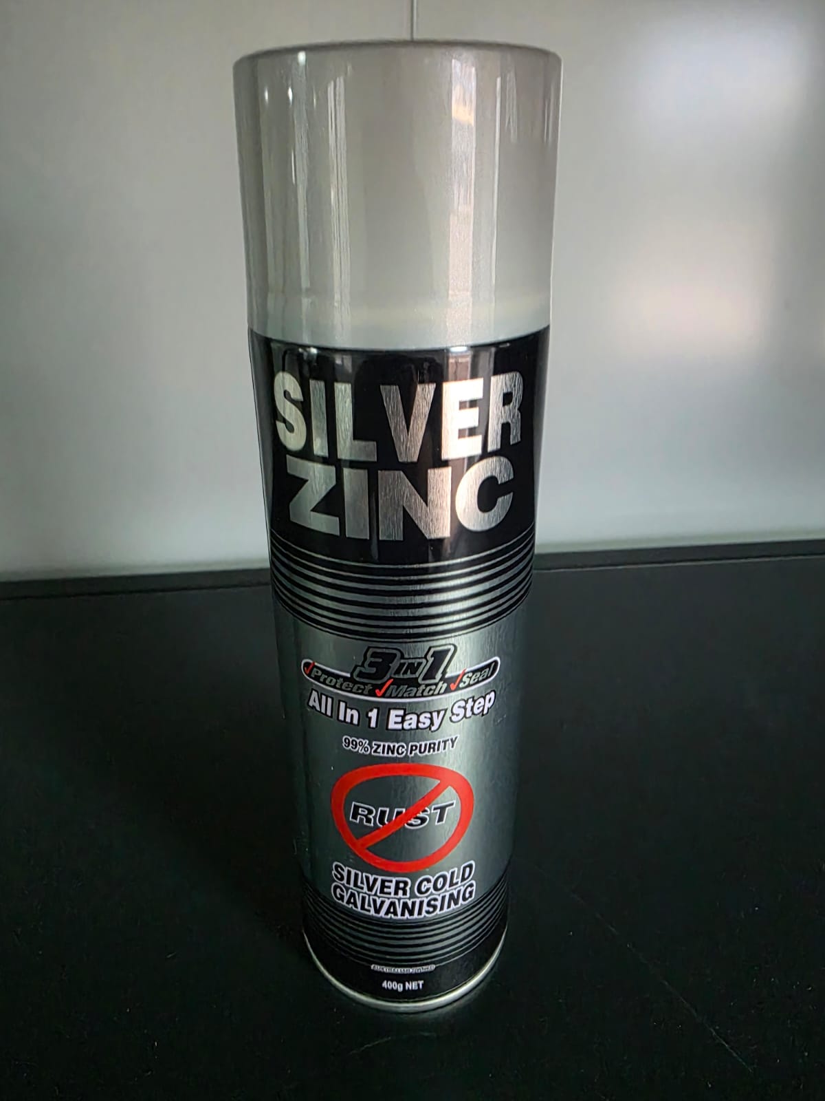 silver zinc gal spray