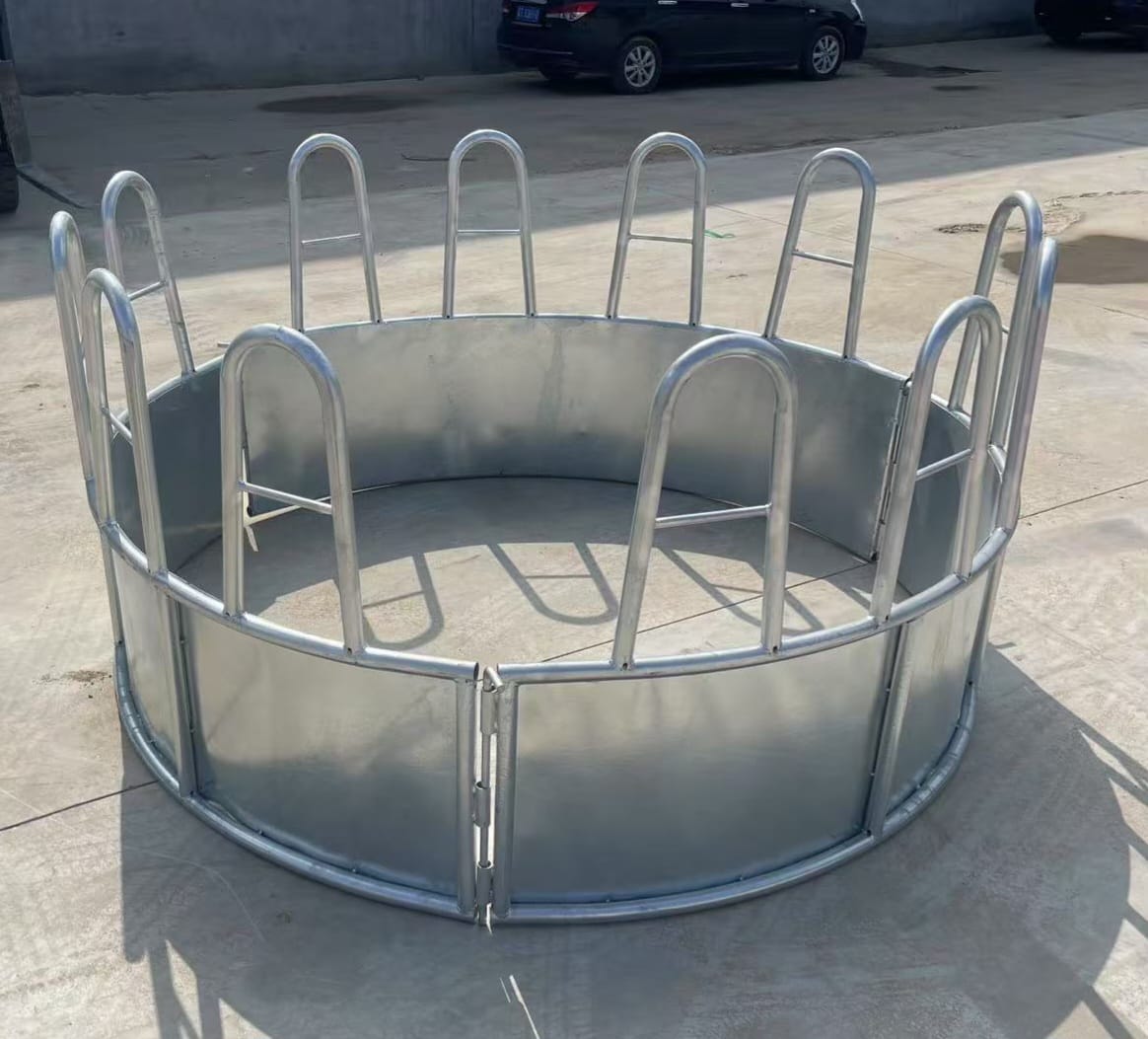 Round Hay Feeder HOT DIP GAL – Steadfast Rural Fencing