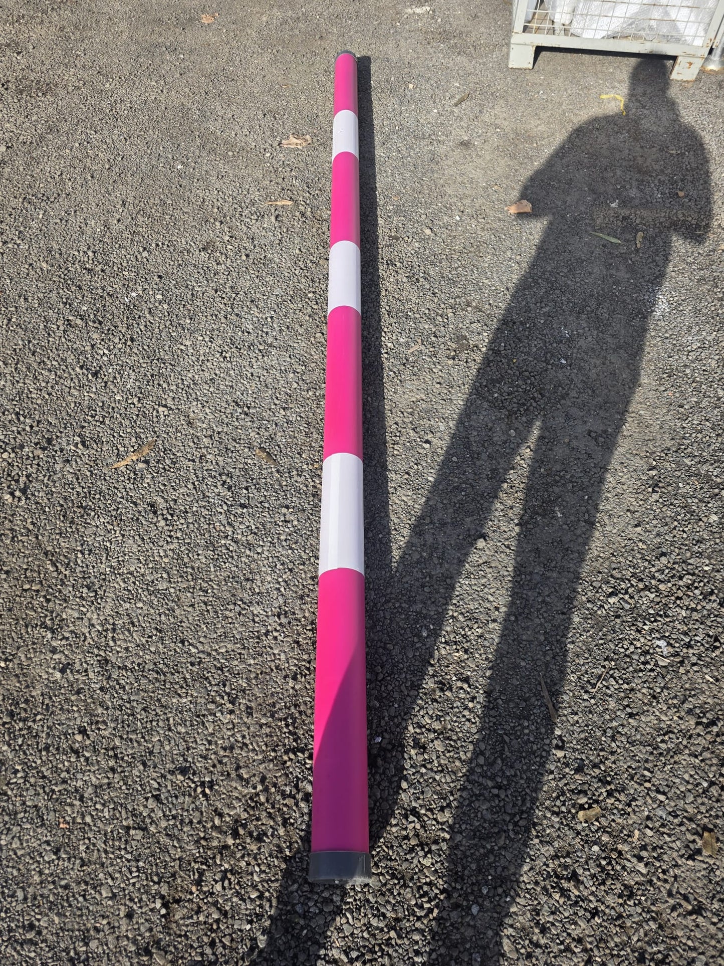 Jump poles with wood inside